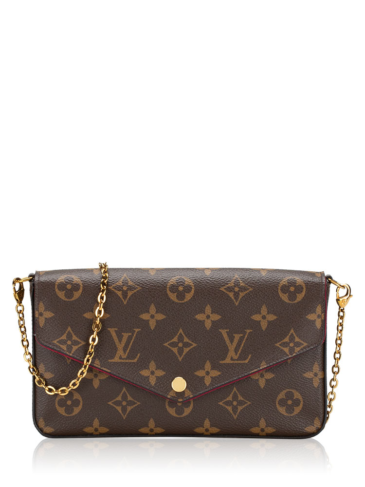 Monogram Pochette Felicie Fuchsia