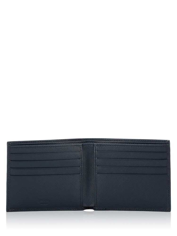 2M0513 Saffiano Bifold Wallet Baltico