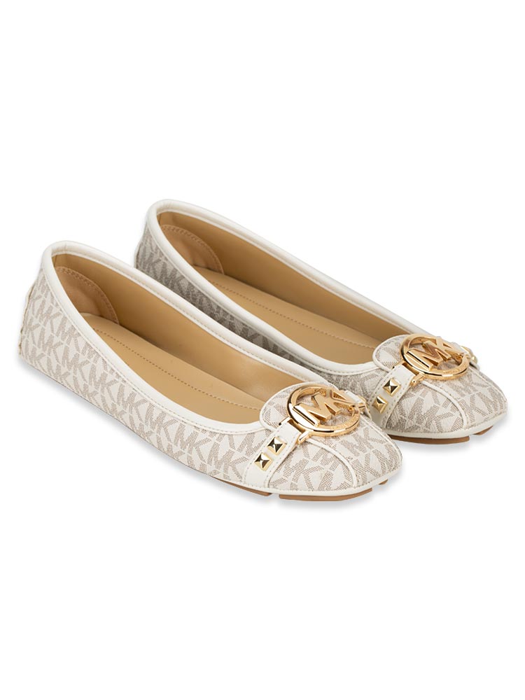 Fulton Stud Signature Flats Vanilla Sz 7