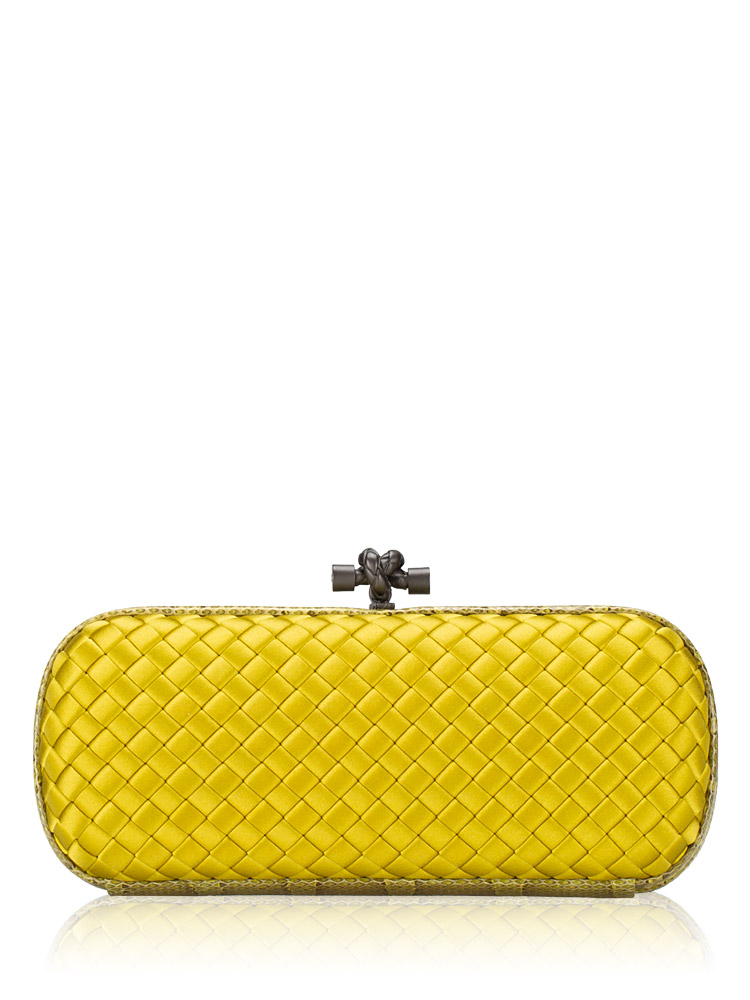 Satin Intreccio Impero Ayers Stretch Knot Ancient Gold