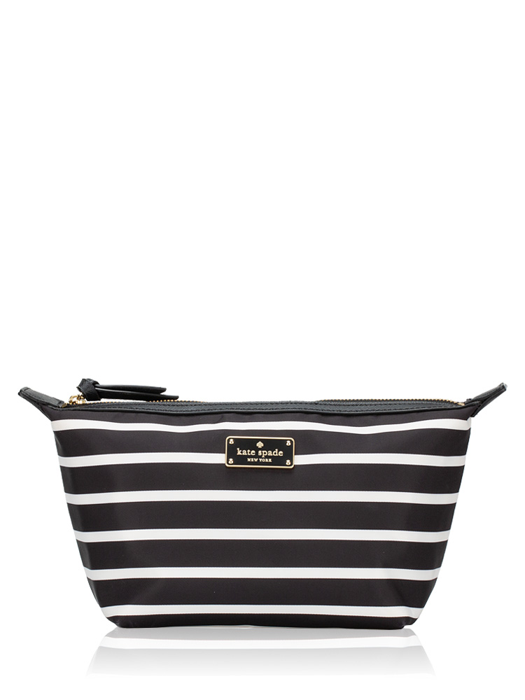 Wilson Road French Stripe Jodi Pouch Black Multi