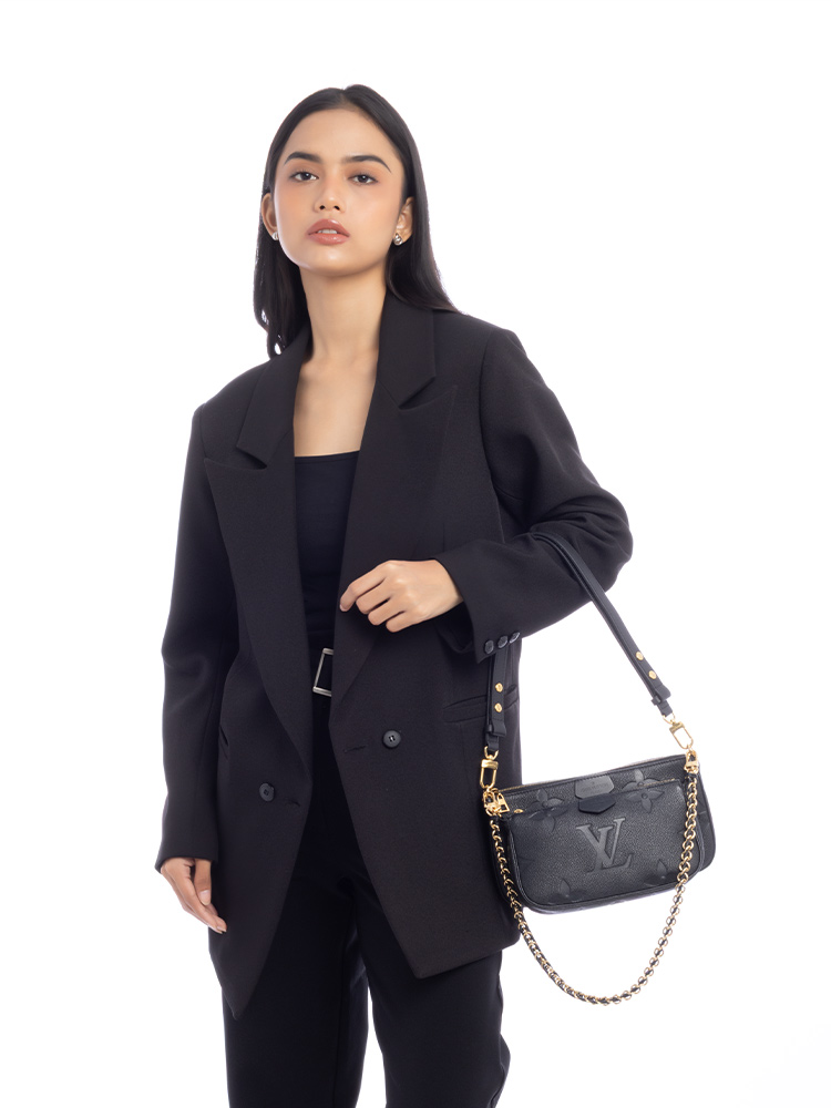 Monogram Empreinte Multi Pochette Accessories Noir