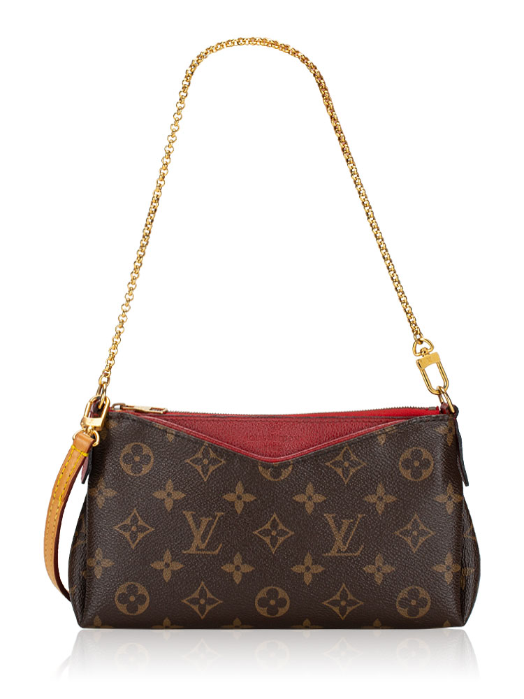 Monogram Pallas Clutch Cerise