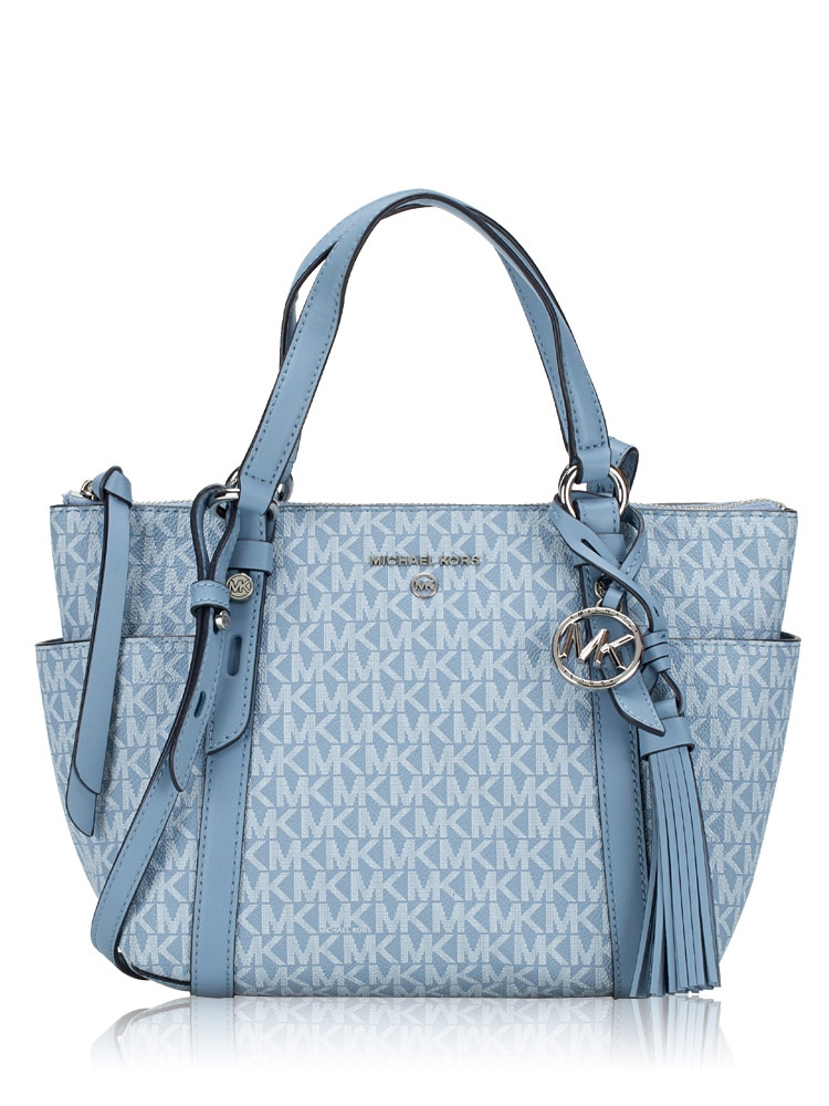 Signature Sullivan Small Zip Tote Chambray