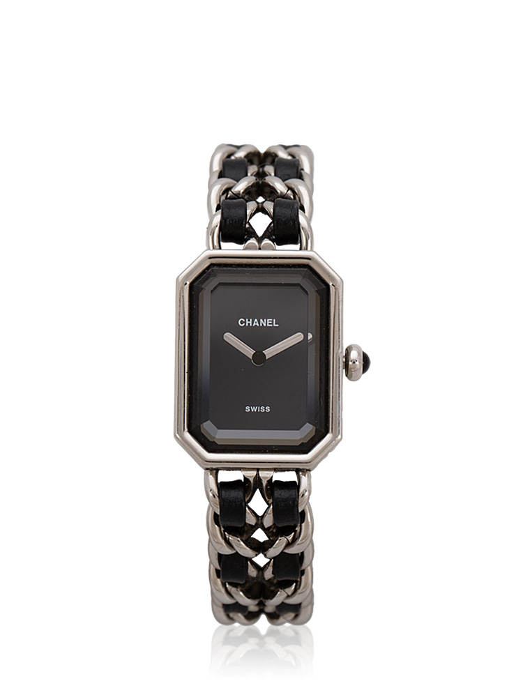 Lambskin Stainless 20mm Chain Premiere Watch Silver M-L