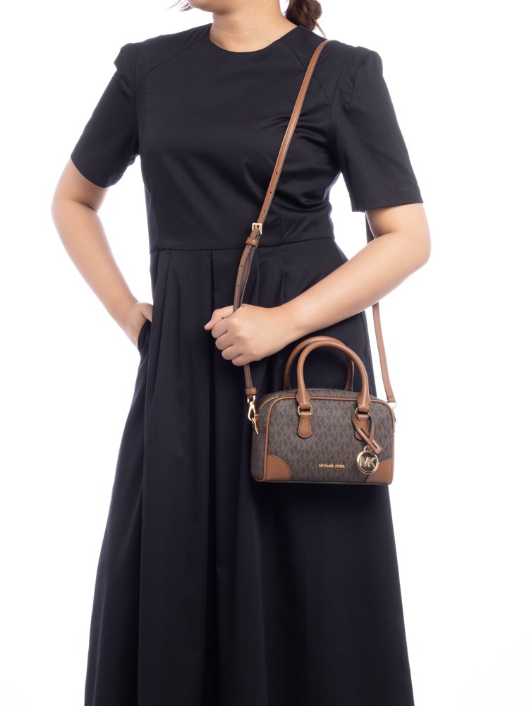Signature Thompson XS Crossbody Brown