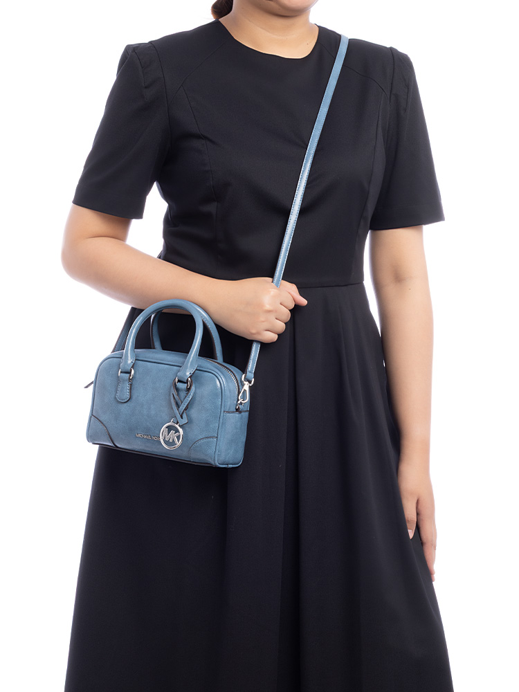 Thompson Distressed XS Crossbody Cornflower