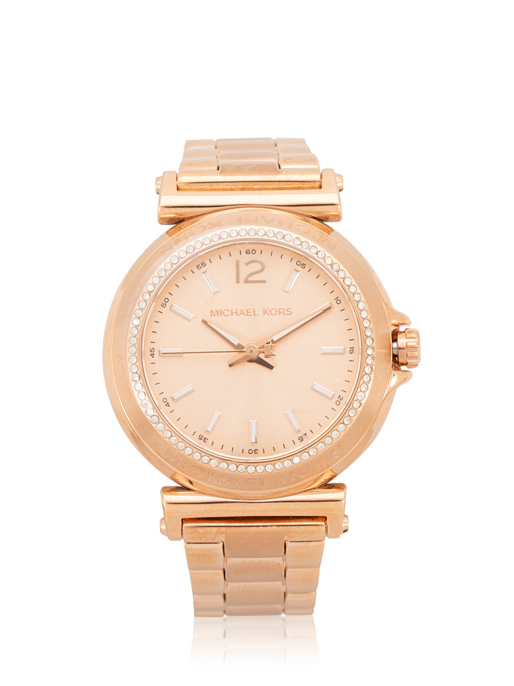 MK7491 Mini Maren Pavé Watch Rose Gold