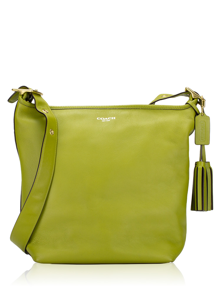 19889 Legacy Leather Duffle Lime