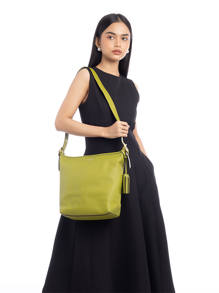 19889 Legacy Leather Duffle Lime