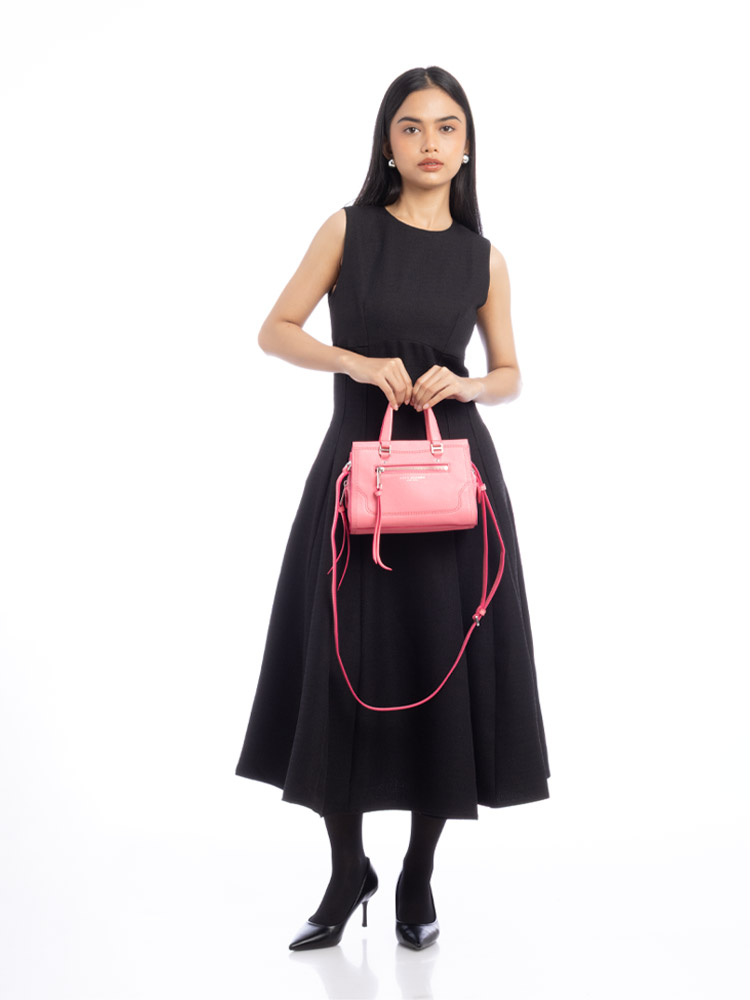 M0015022 Mini Cruiser Satchel Pink Lemonade