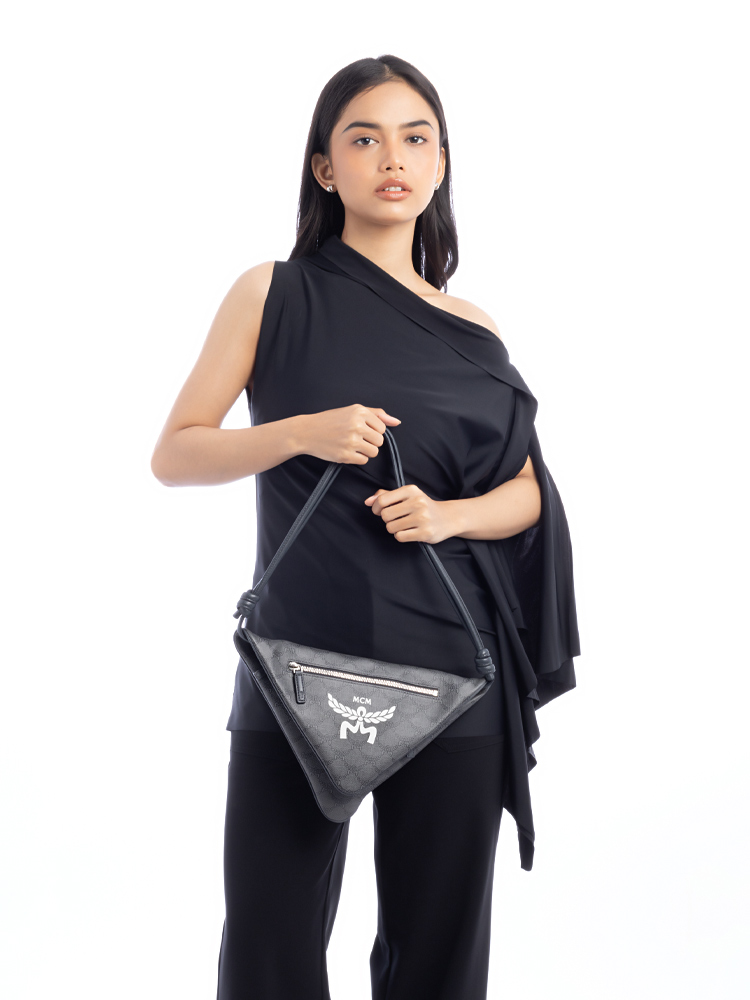 Lauretos Himmel Triangle Pouch Dark Grey