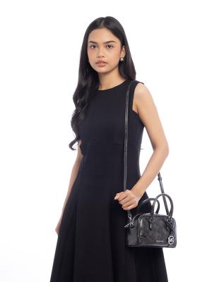 Thompson Distressed XS Crossbody Black