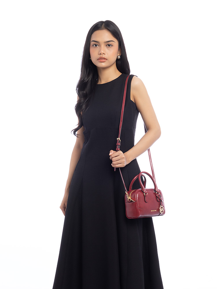 Thompson Distressed XS Crossbody Cherry