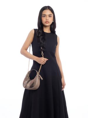 CCE62 Carmen Patchwork Mini Crossbody Mushroom Multi