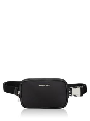 Khai Nylon Small Belt Bag Black