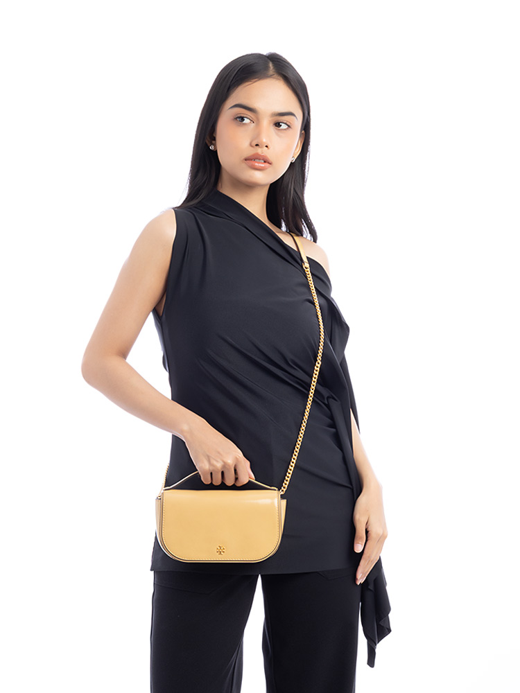 Emerson Patent Top Handle Crossbody Bronze