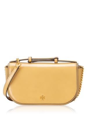 Emerson Patent Top Handle Crossbody Bronze