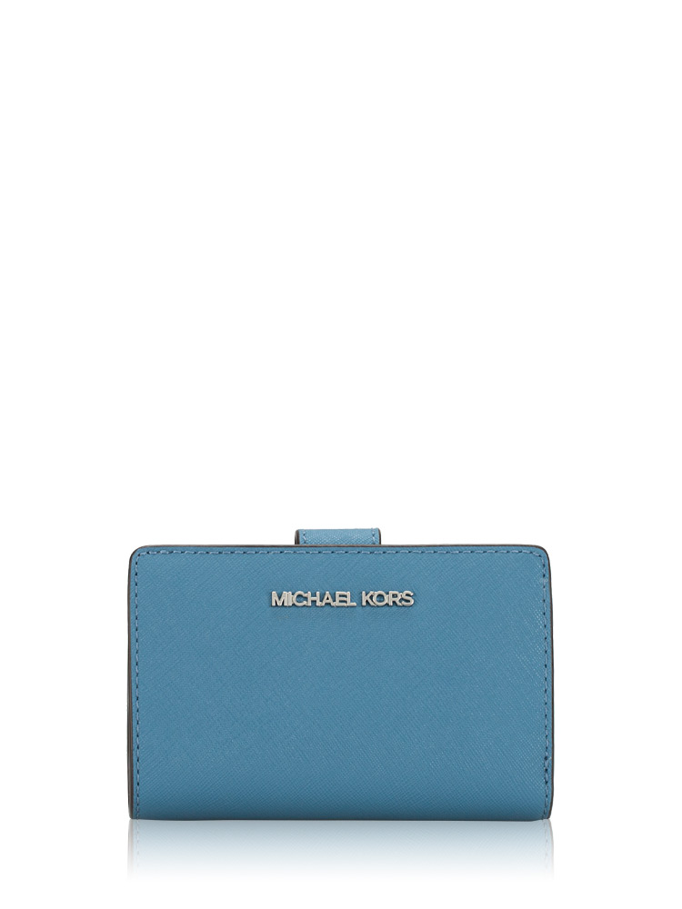 Jet Set Travel Medium Bifold Wallet Cornflower