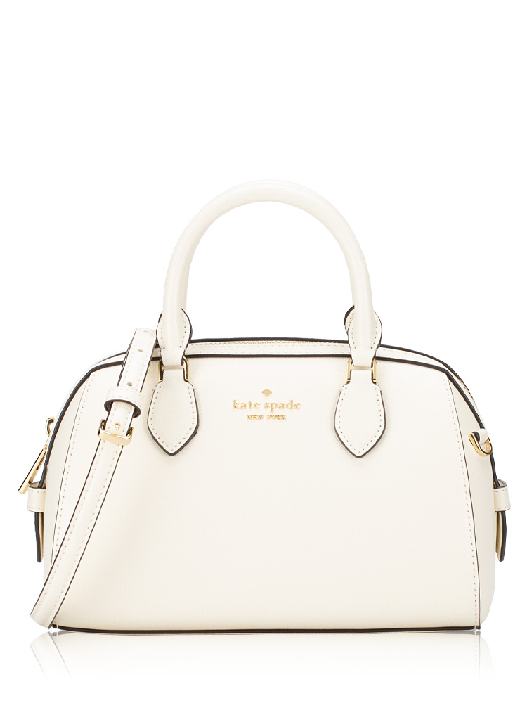 Madison Leather Crossbody Meringue