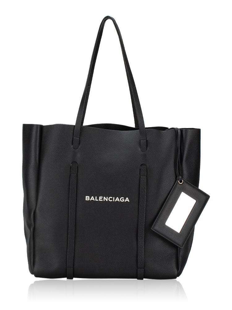 Calfskin Everyday Small Tote Black