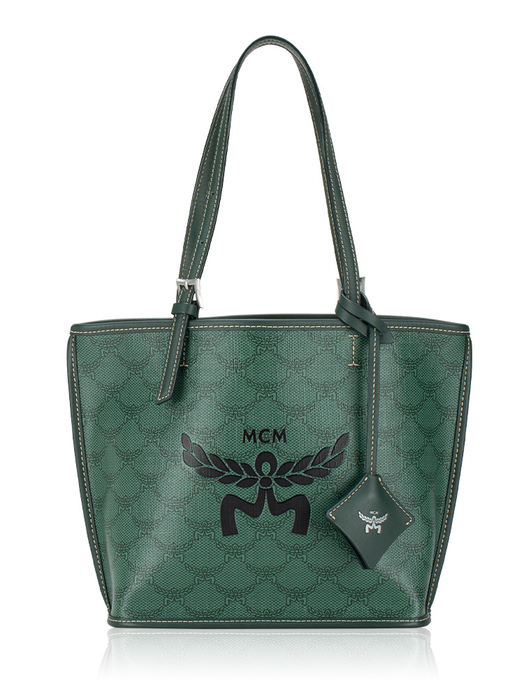 Lauretos Nappa Himmel Mini Tote Forest Green