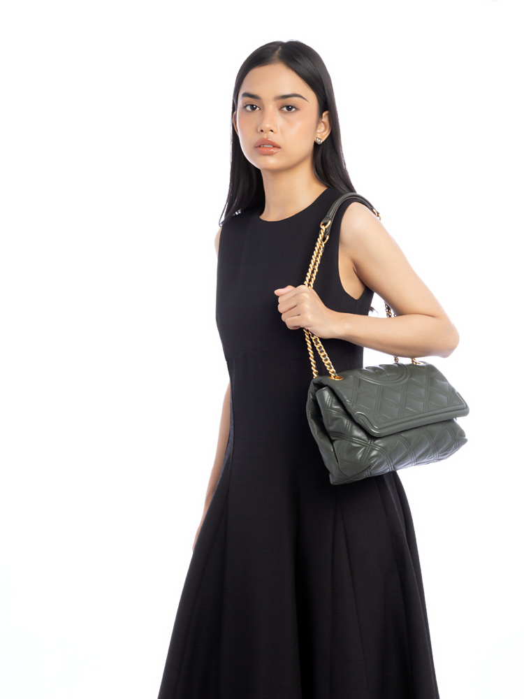 Fleming Soft Convertible Shoulder Bag Sycamore