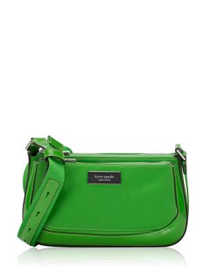 Sam Icon Nylon EW Medium Crossbody Green