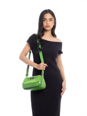 Sam Icon Nylon EW Medium Crossbody Green