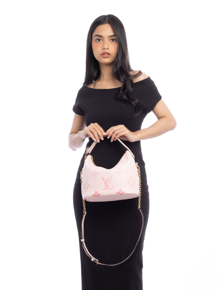 Giant Empreinte By The Pool Marshmallow Hobo PM Bouton De Rose