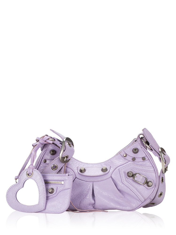 Le Cagole XS Shoulder Bag Lilac