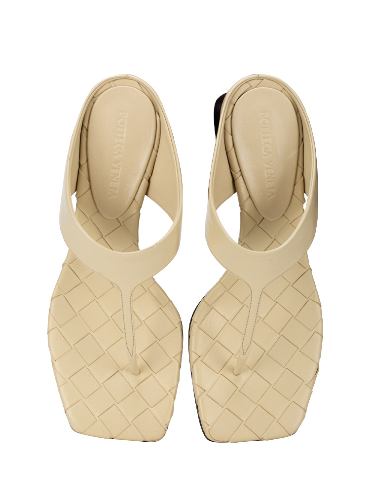 Cushion Lux Marella Thong Sandals Light Butterscotch Sz 36.5