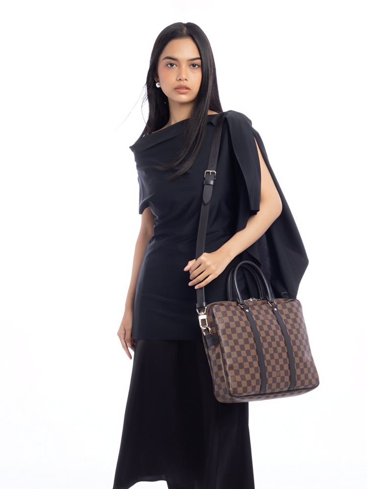 Damier Ebene Porte Documents Voyage PM