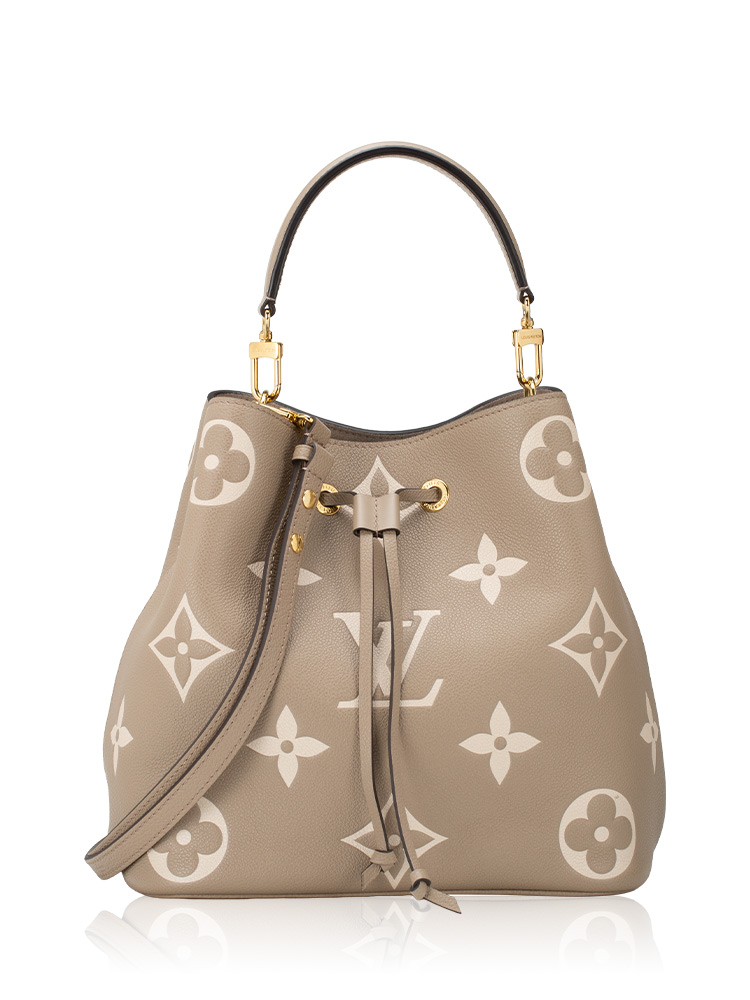 Monogram Empreinte Bicolor Neonoe MM Tourterelle Creme