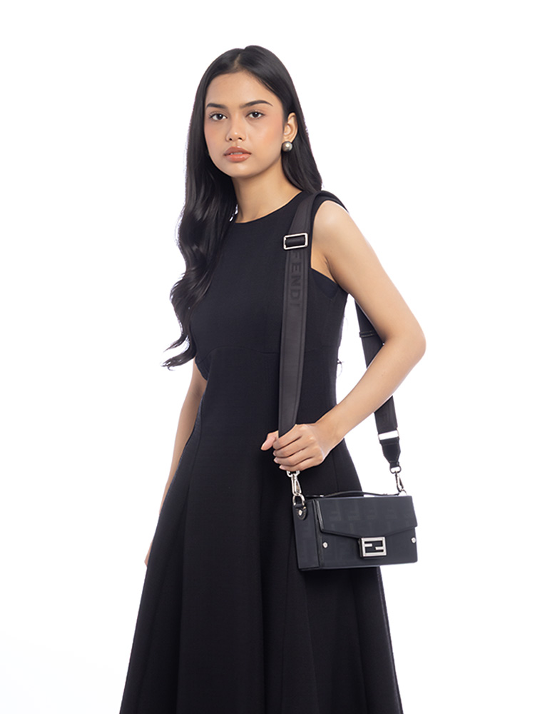 Vitello King FF Baguette Soft Trunk Nero Palladi