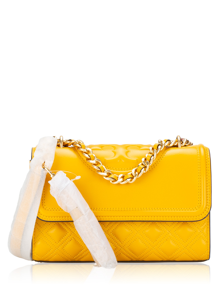 New Fleming Small Convertible Shoulder Bag Golden Crest