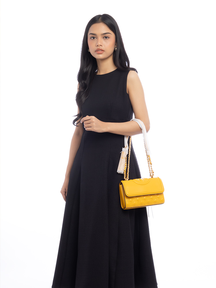 New Fleming Small Convertible Shoulder Bag Golden Crest