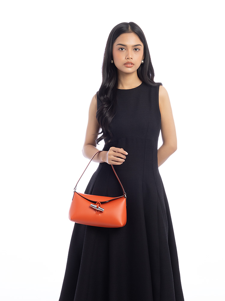 Le Roseau Small Hobo Paprika