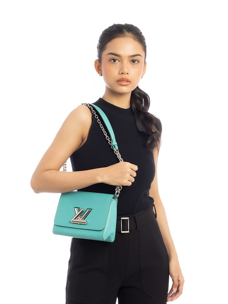 Epi Twist PM Turquoise