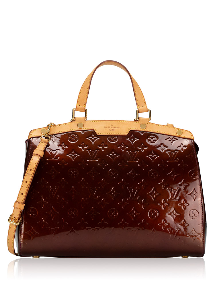 Monogram Vernis Brea GM Rouge Fauviste