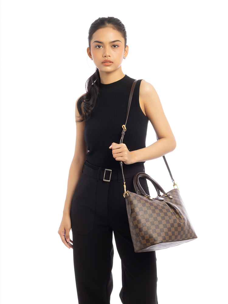 Damier Ebene Sienna MM