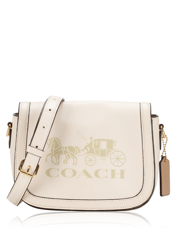 C4058 Horse And Carriage Saddle Bag Chalk Vanilla Cream