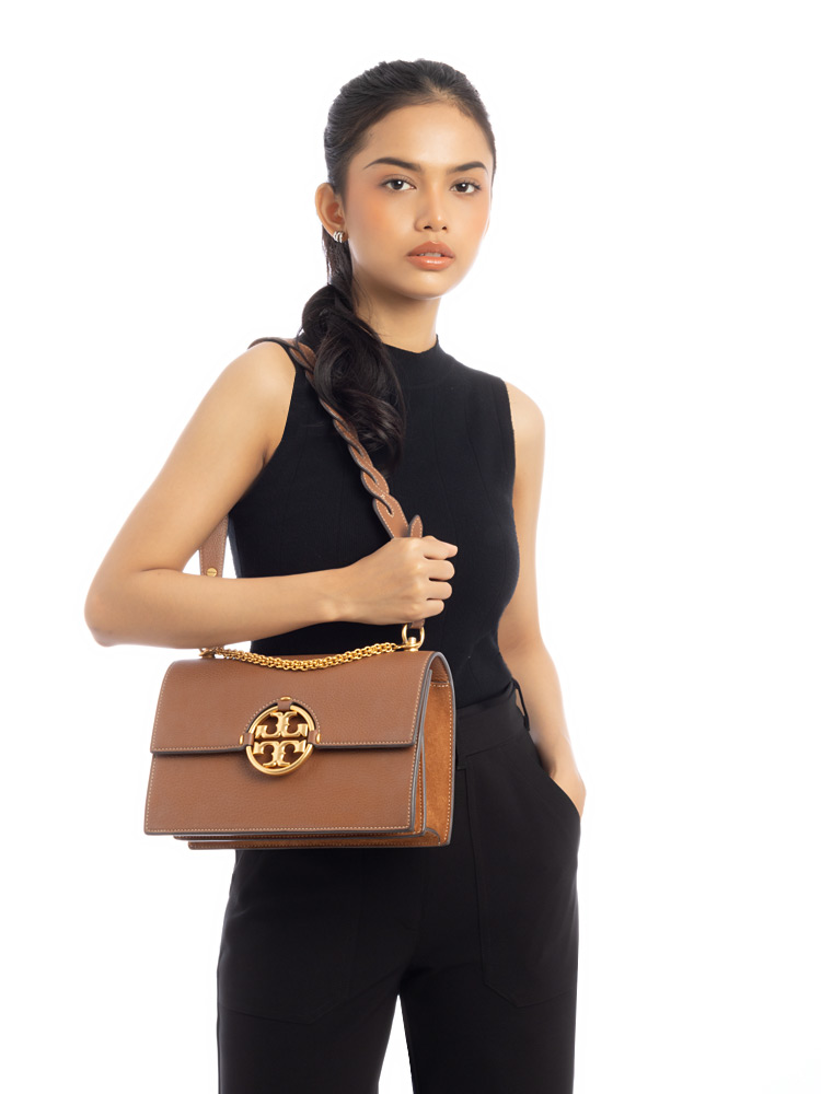 Miller Flap Shoulder Bag Light Umber