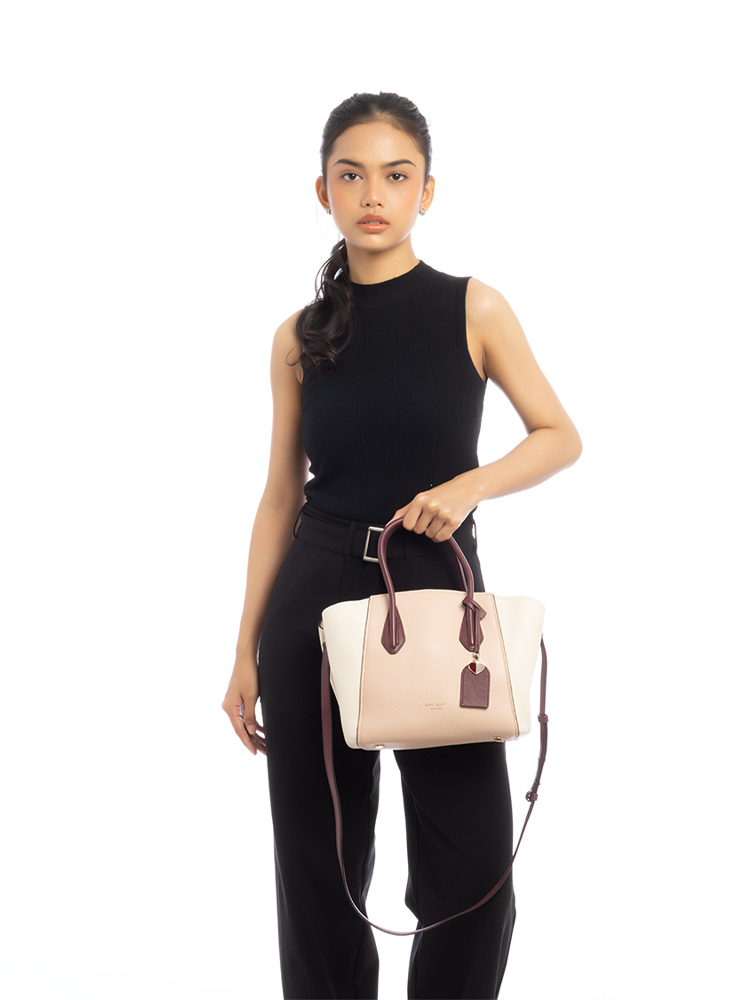 Grace Medium Satchel Blush Multi