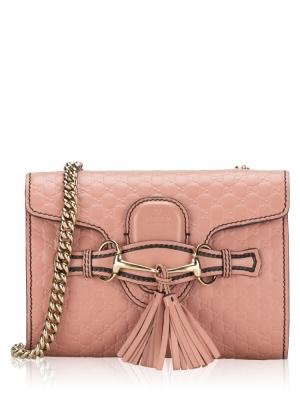 Microguccissima Emily Mini Shoulder Bag Soft Pink