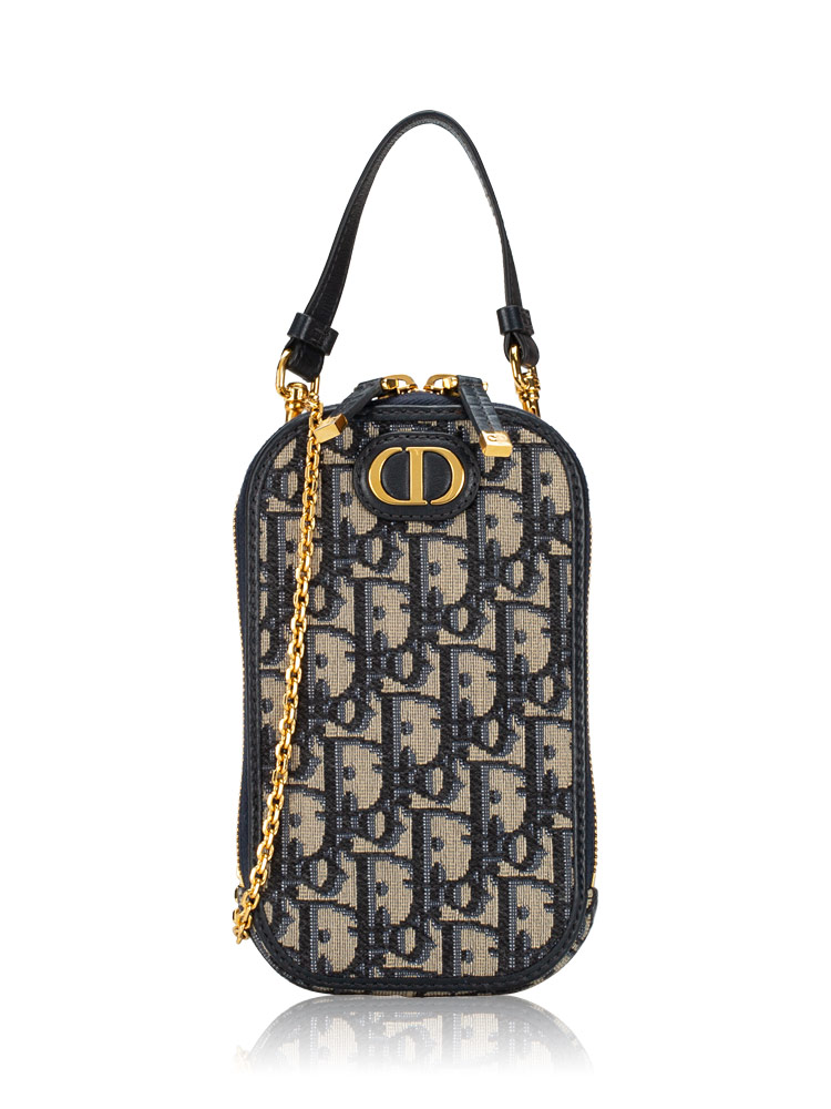 Oblique 30 Montaigne Call'in Phone Crossbody Blue