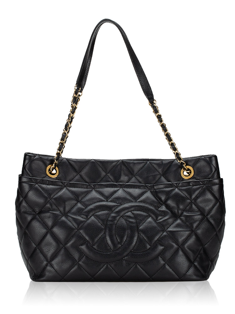 Caviar Soft Timeless CC Tote Black