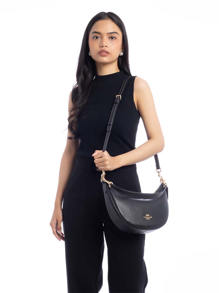 CCL28 Aria Crossgrain Shoulder Bag Black