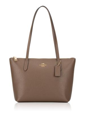 CW395 Fiona Zip Tote Dark Stone