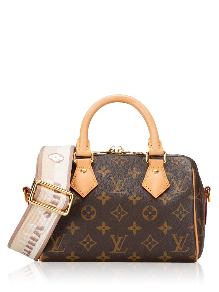 Monogram Speedy 20 Bandouliere Beige